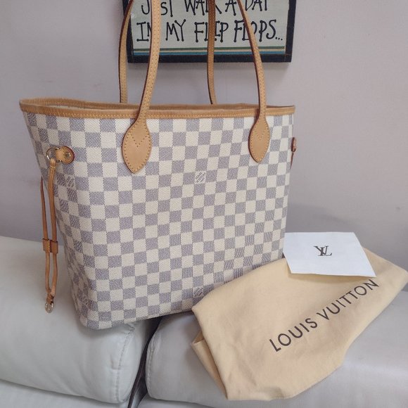 Louis Vuitton Handbags - 💙Beautiful Louis Vuitton Neverfull Azur 💙